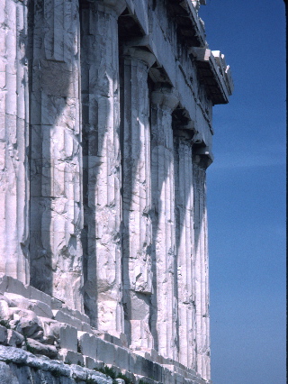 Colonade of the Partenon